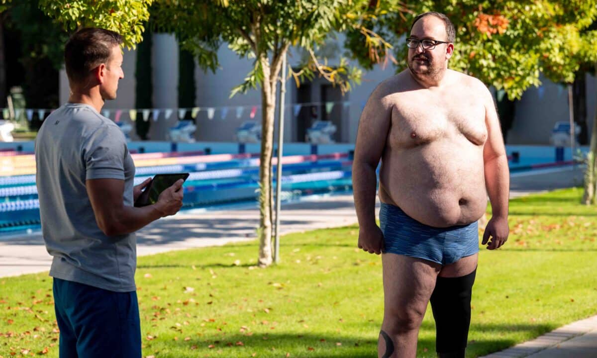 Marek Vala váží 158 kilogramů. Foto: TV Nova (se souhlasem)