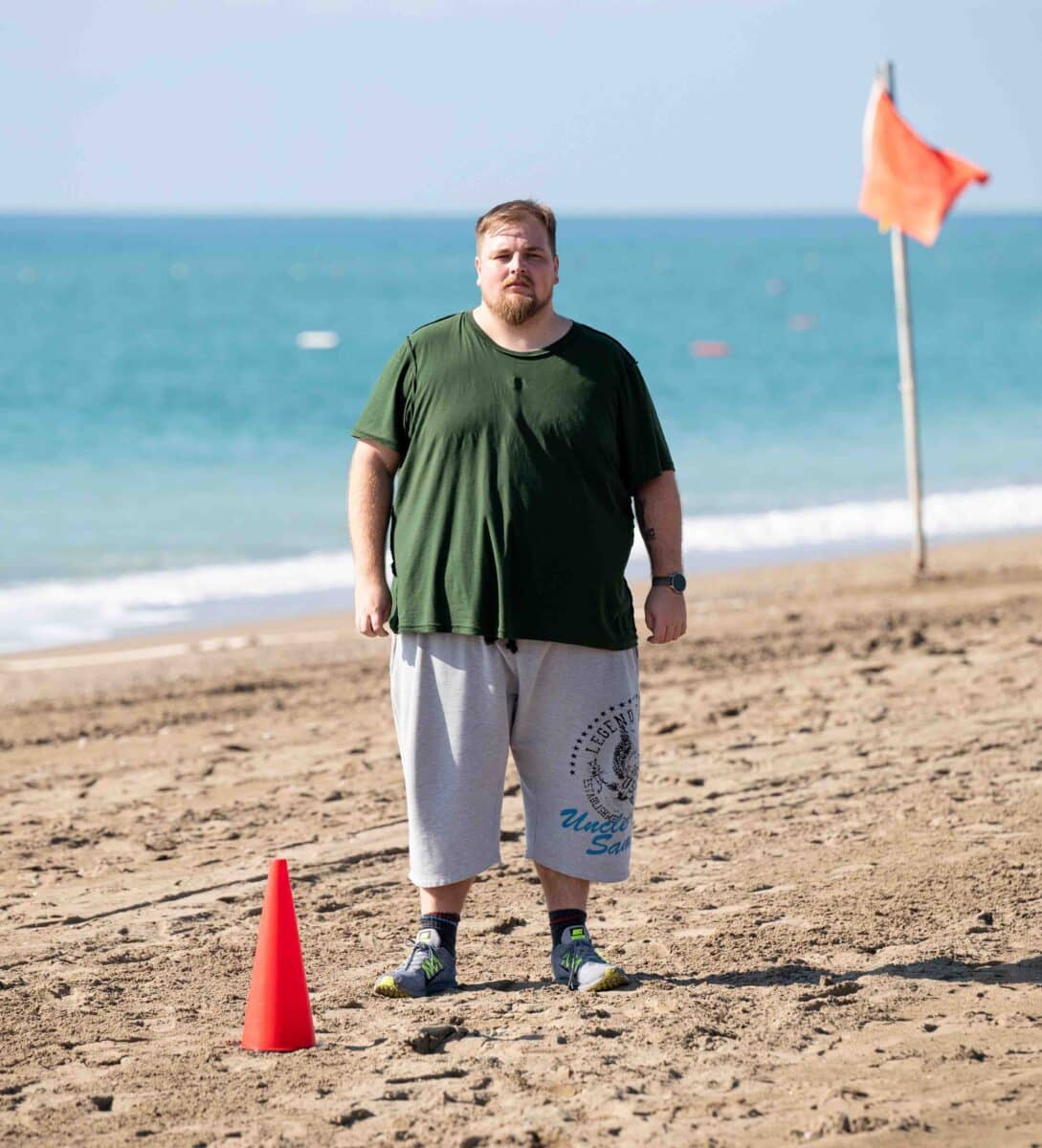 170kilový Matěj Černý v pořadu Extrémní proměny. Foto: TV Nova (se souhlasem)