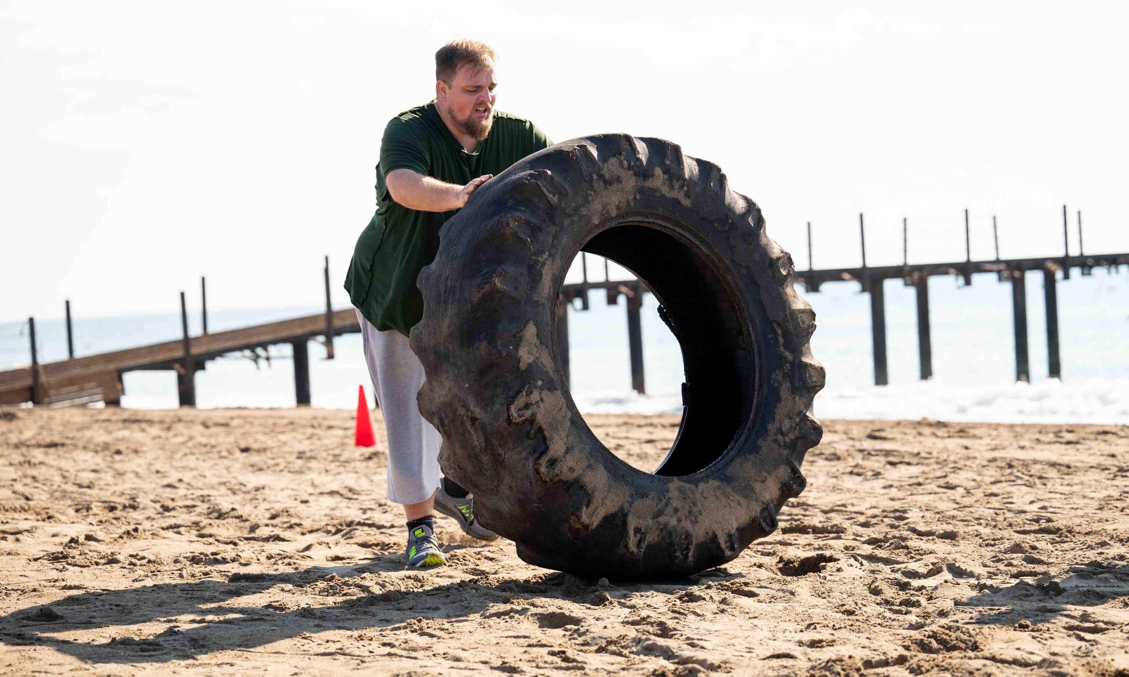 170kilový Matěj Černý v pořadu Extrémní proměny. Foto: TV Nova (se souhlasem)