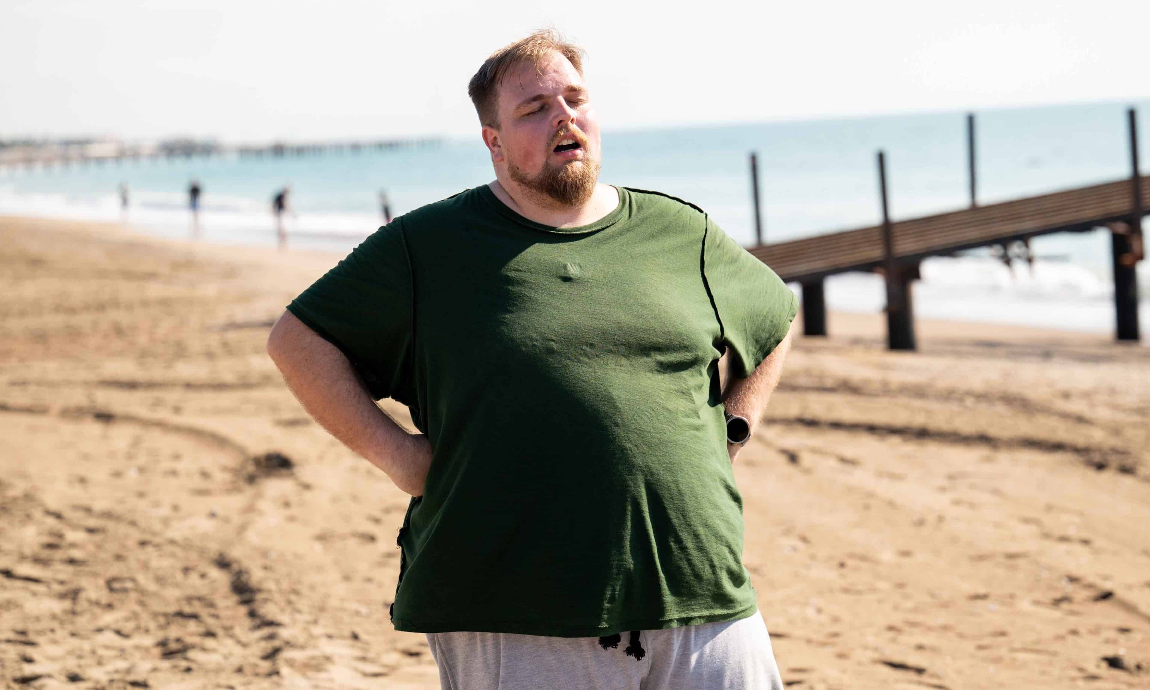 170kilový Matěj Černý v pořadu Extrémní proměny. Foto: TV Nova (se souhlasem)