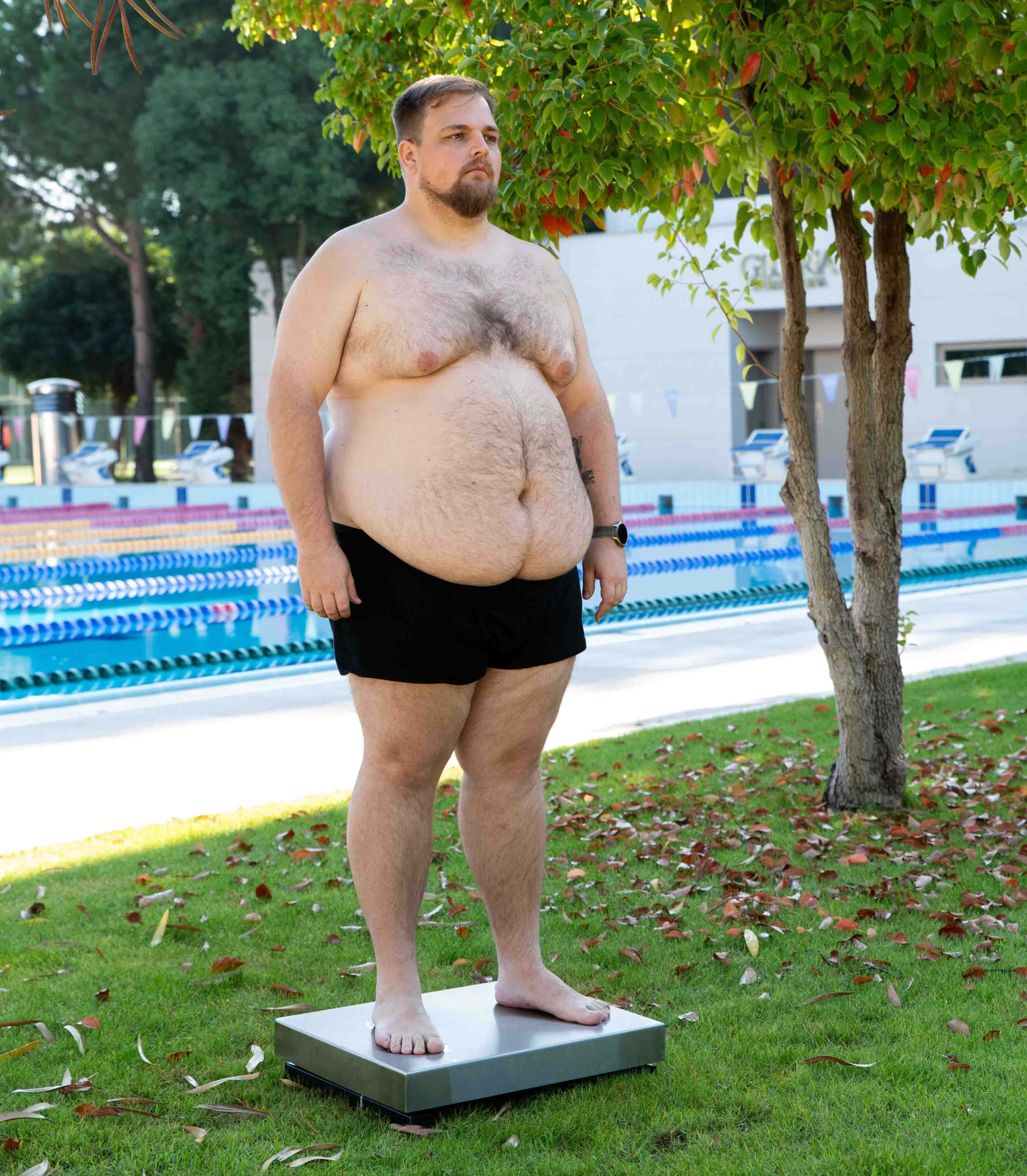 170kilový Matěj Černý v pořadu Extrémní proměny. Foto: TV Nova (se souhlasem)