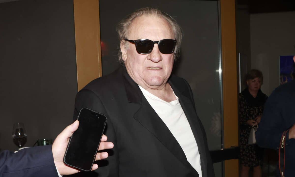 Gérard Depardieu na oslavě narozenin Jiřiny Bohdalové. Foto: Nextfoto