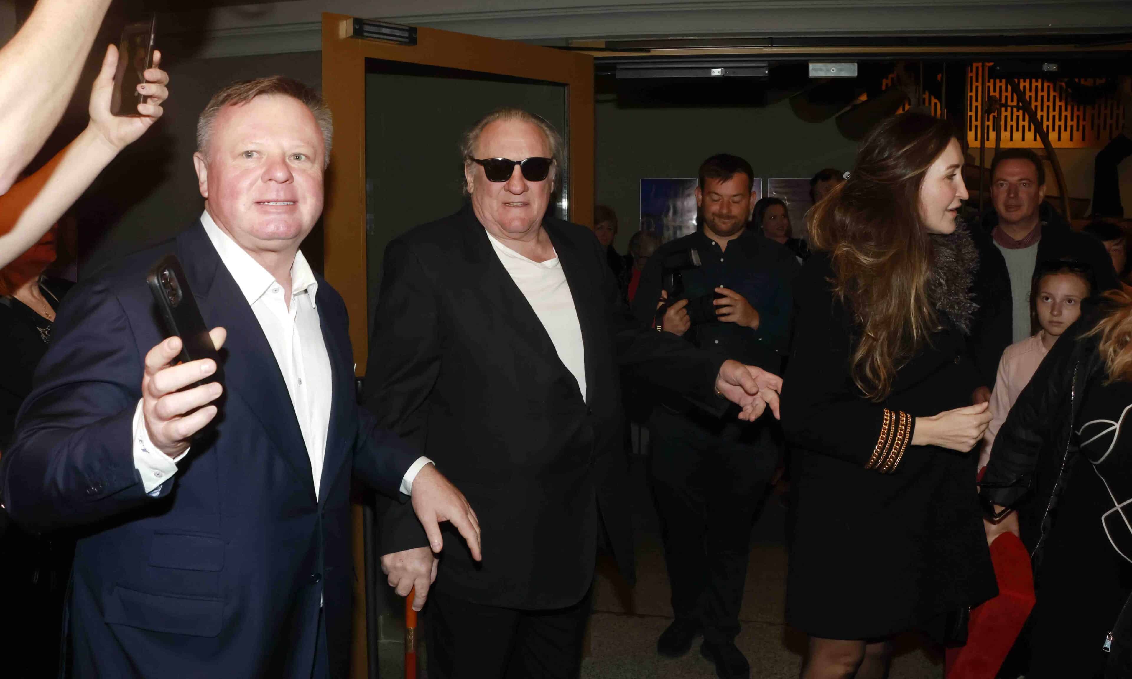 Gérard Depardieu na oslavě narozenin Jiřiny Bohdalové. Foto: Nextfoto