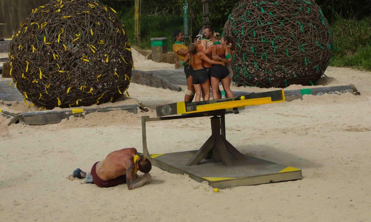 Otakar zajistil svému týmu výhru v souboji před sloučením kmenů. Foto: poskytla TV Nova