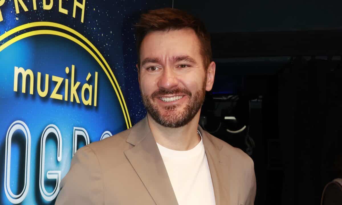 Zpěvák Marek Ztracený na představení muzikálu Biograf láska 2. Foto: Nextfoto