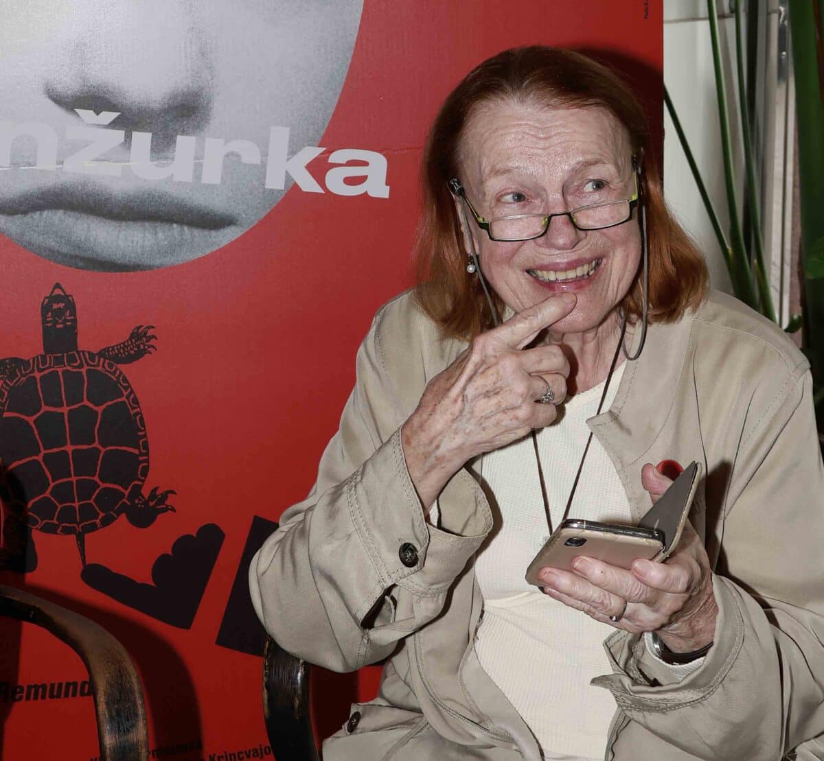 Iva Janžurová předloni na premiéře dokumentu Janžurka. Foto: Nextfoto