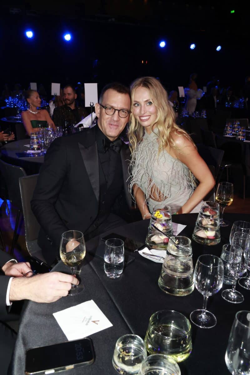 Daniel Křetínský a Marie Jedličková se na finále miss skvěle bavili. Foto: Nextfoto