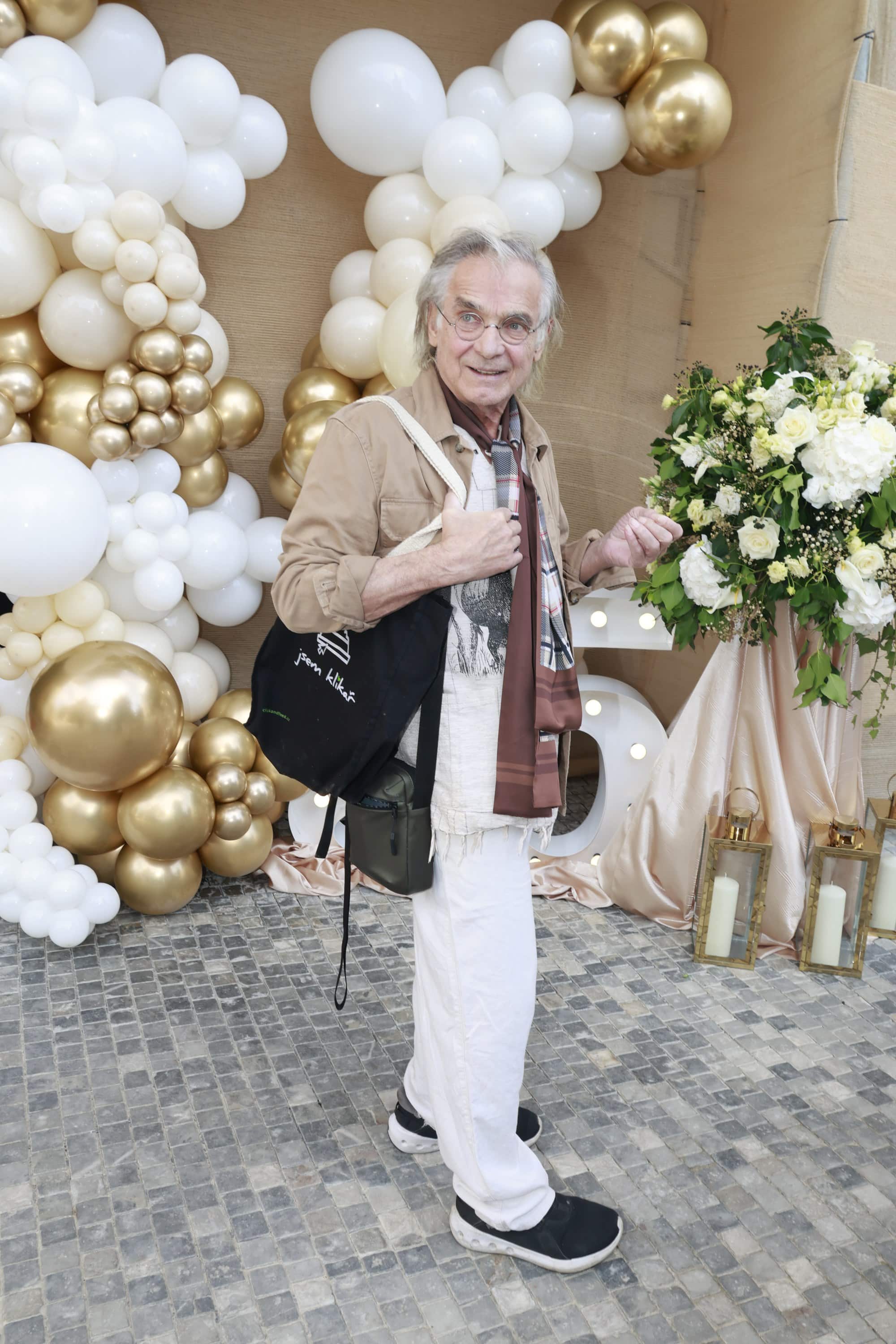 Oslava 95. narozenin Jiřiny Bohdalové: Herec Oldřich Kaiser. Foto: Nextfoto