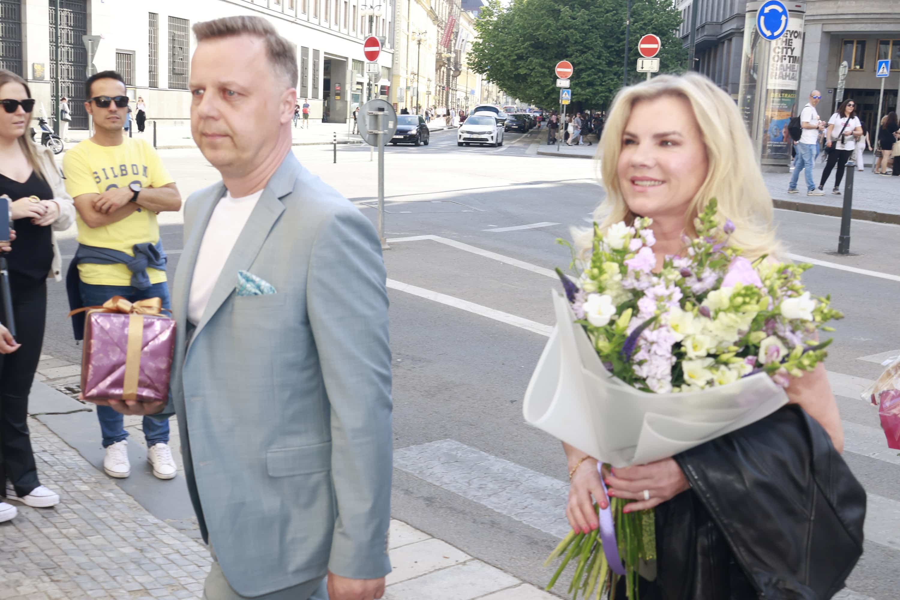 Oslava 95. narozenin Jiřiny Bohdalové: Zpěvačka Leona Machálková. Foto: Nextfoto