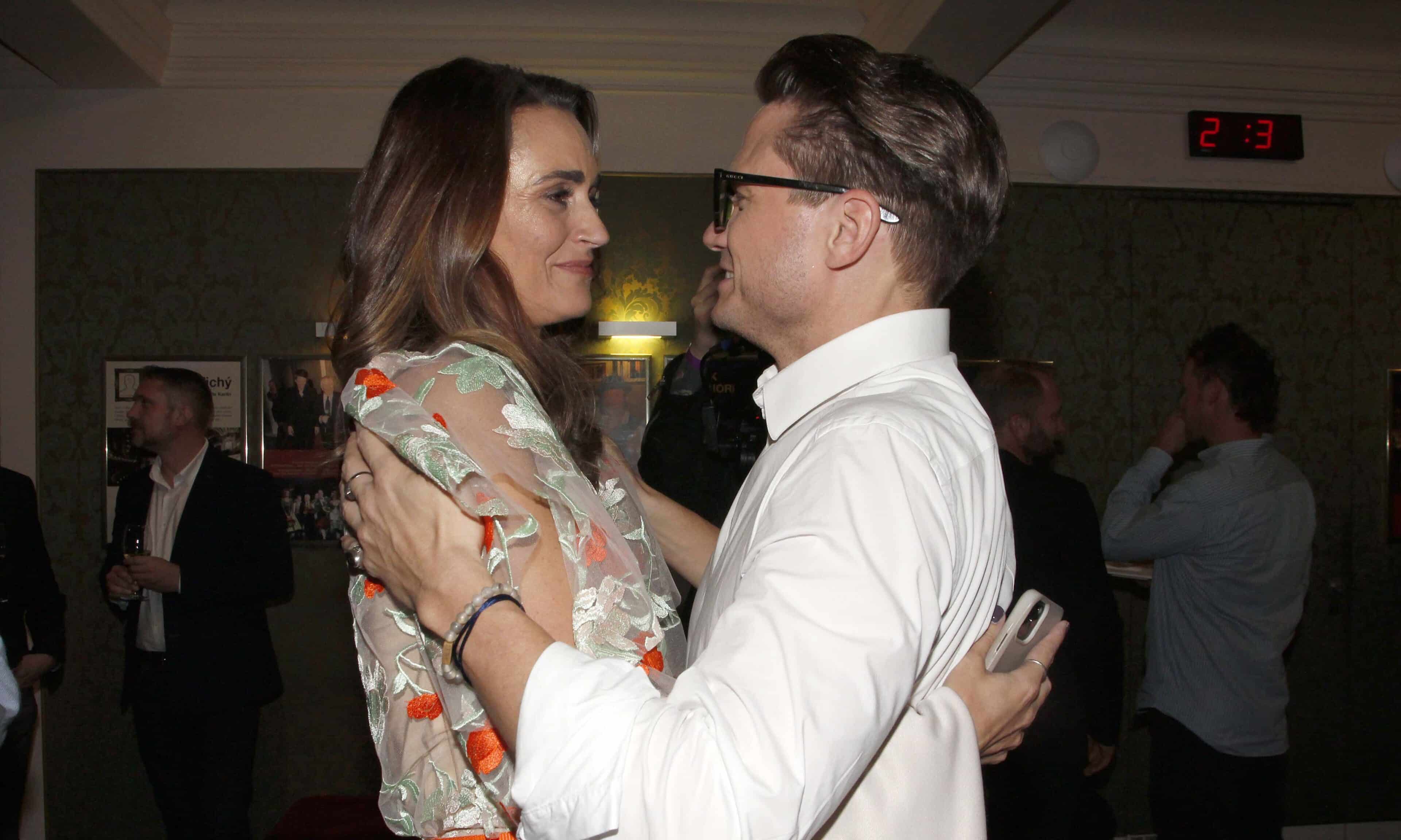 Ondřej Brzobohatý a Daniela Brzobohatá. Foto: Nextfoto