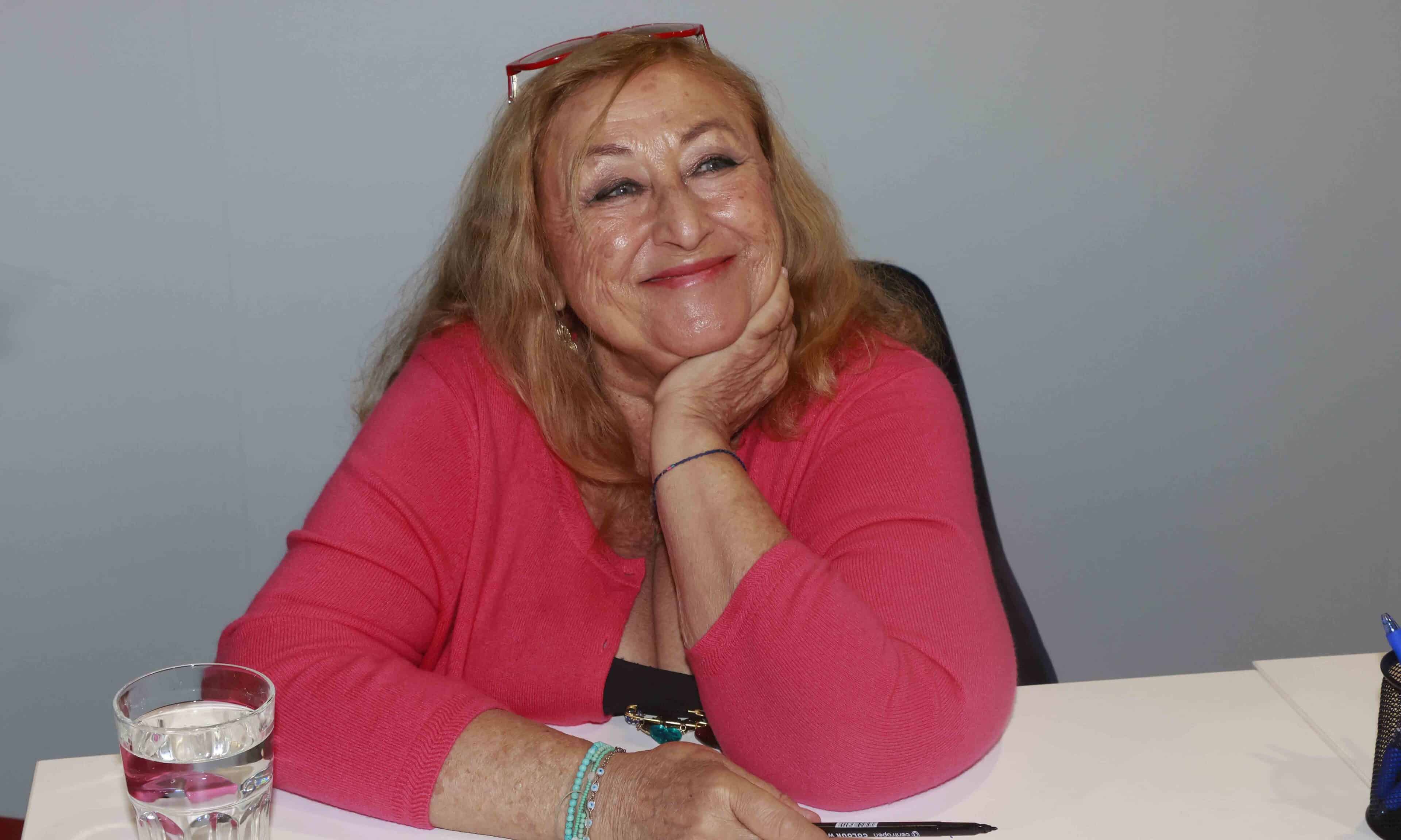 Halina Pawlowská na besedě letos v květnu. Foto: Nextfoto