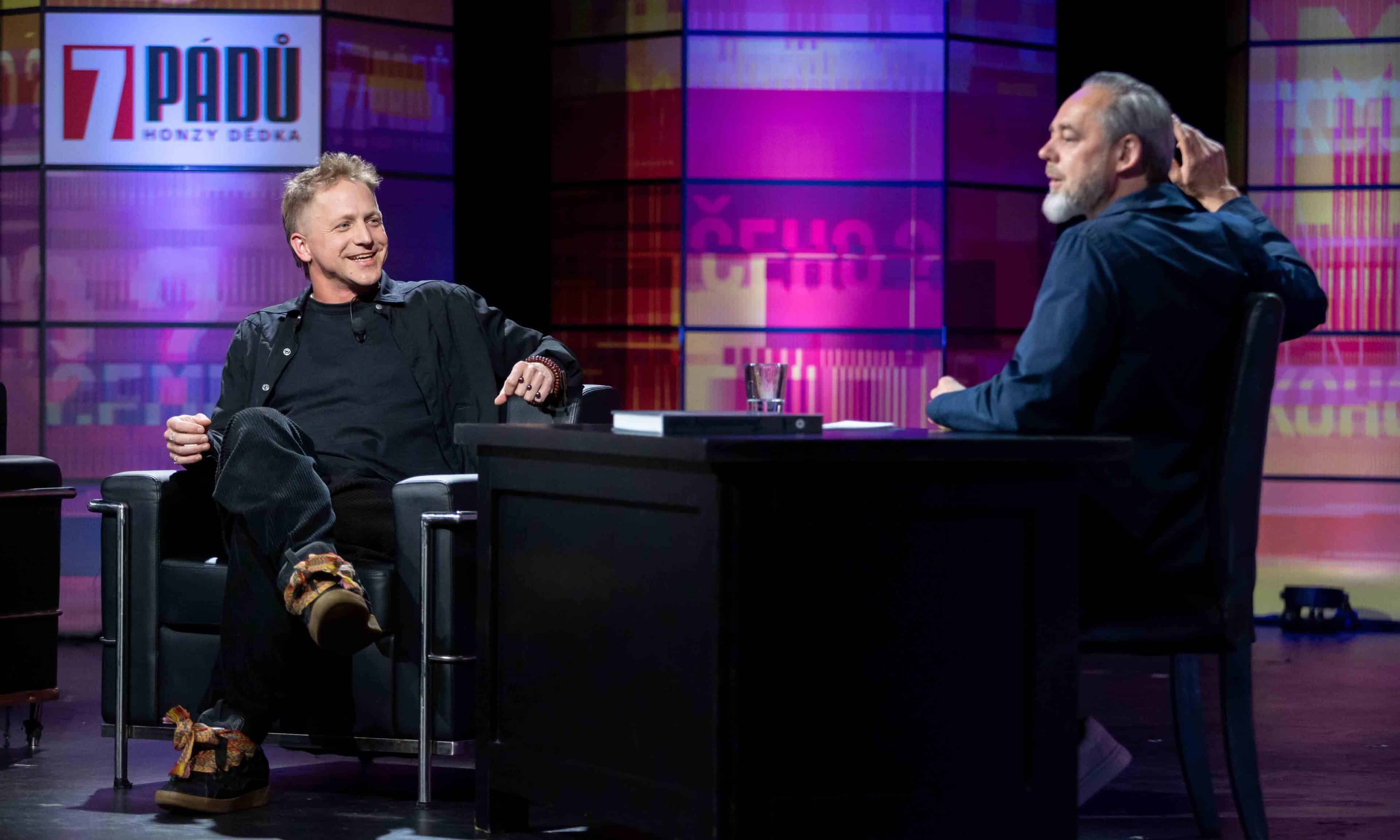 Honza Dědek v nejnovějším dílu své show s Tomášem Klusem. Foto: poskytla TV Prima