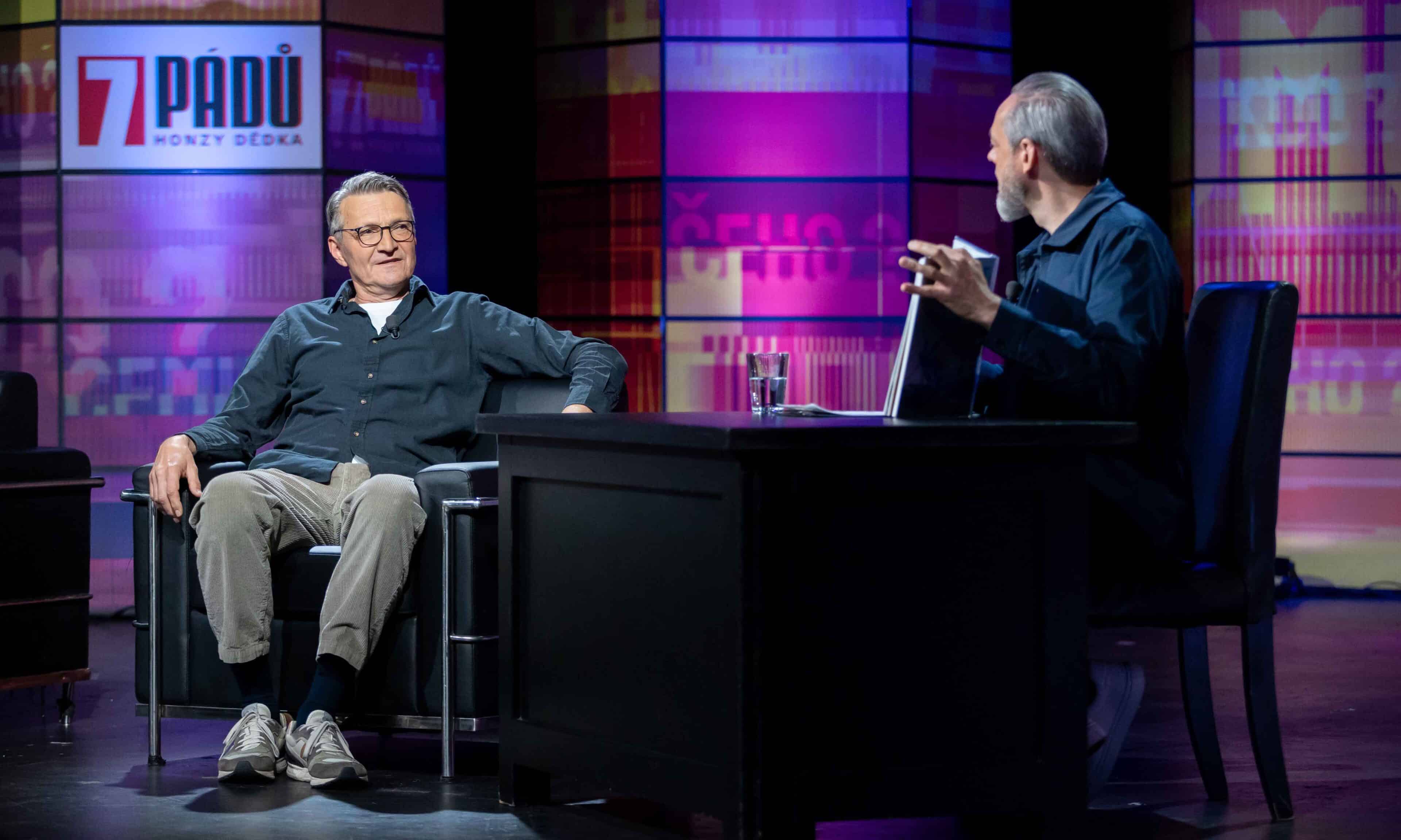 Honza Dědek v nejnovějším dílu své show s Janem Svěrákem. Foto: poskytla TV Prima