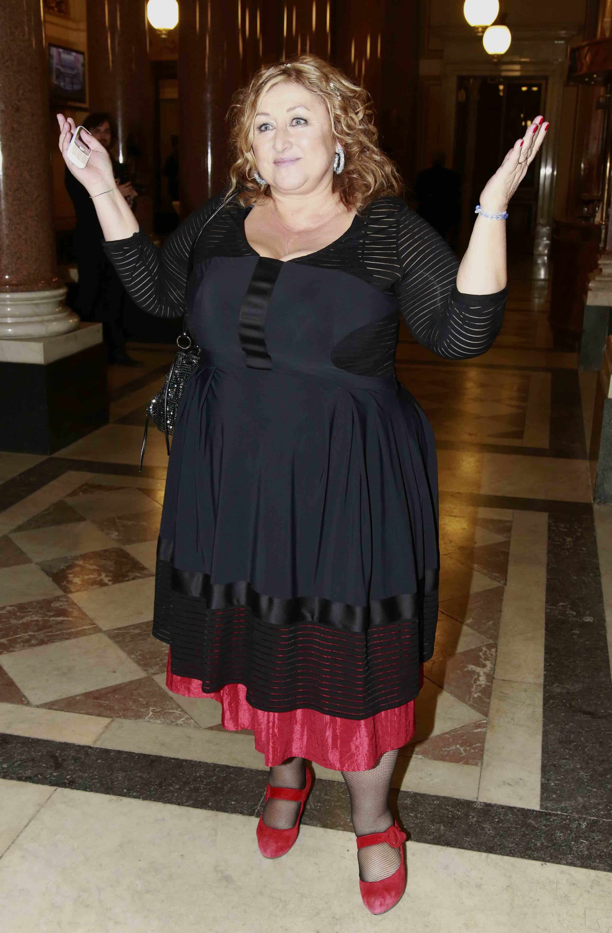 Halina Pawlowská na předávání filmových cen Český lev 2013. Foto: Nextfoto