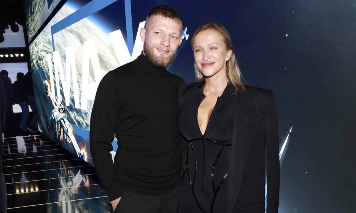 Nela Slováková a její partner Radek Roušal. Foto: Nextfoto