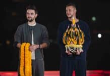 Moderátoři Václav Matějovský a Jakub Štáfek ve finále Asia Express. Foto: TV Prima