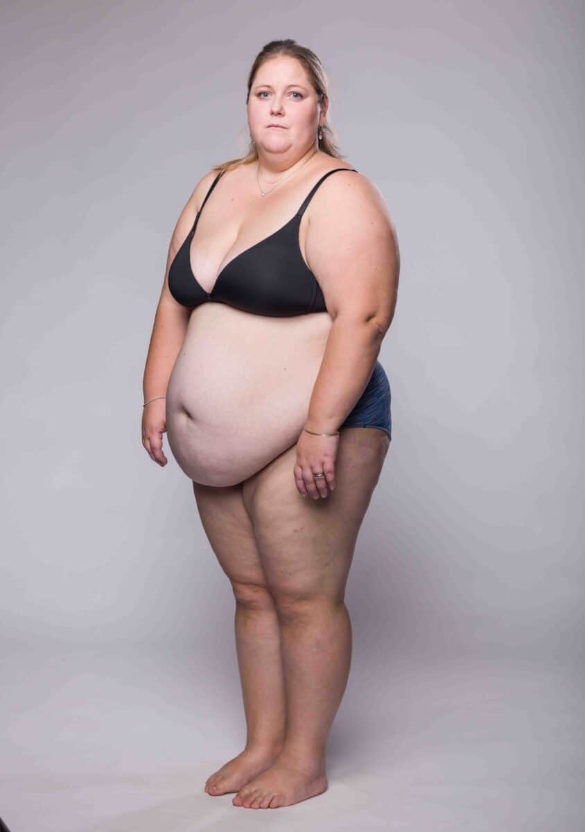 Šárka před svou extrémní proměnou vážila 122 kilo. Foto: TV Nova