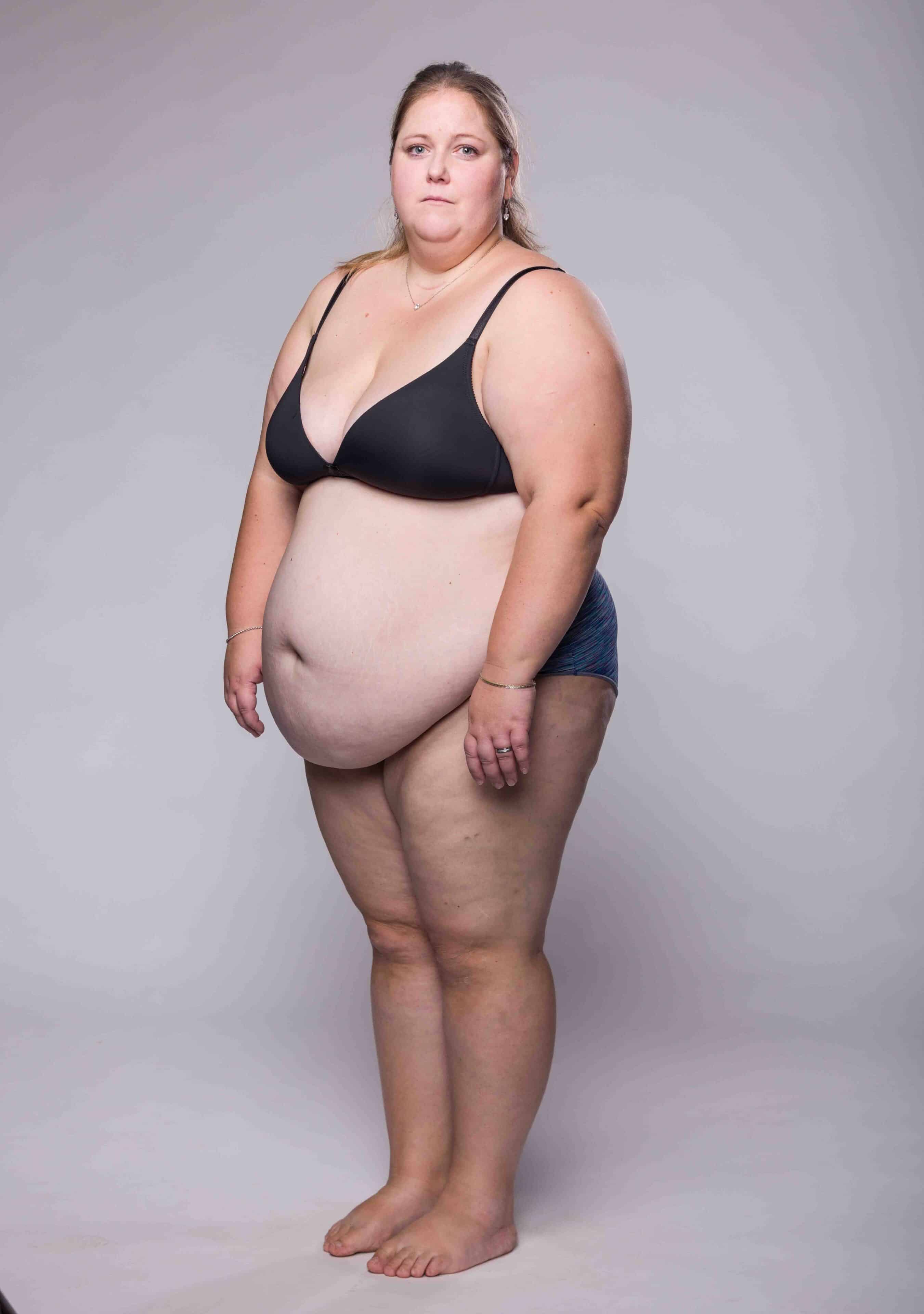 Šárka před svou extrémní proměnou vážila 122 kilo. Foto: TV Nova