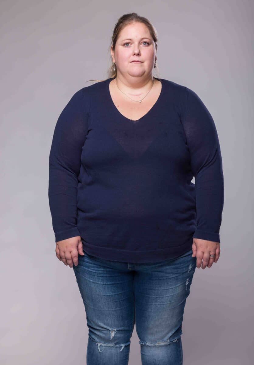 Šárka před svou extrémní proměnou vážila 122 kilo. Foto: TV Nova