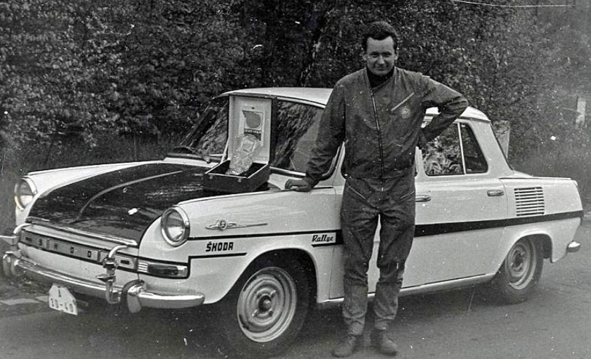 Závodník Jaroslav Jelínek. Foto: poskytl Jaroslav Jelínek