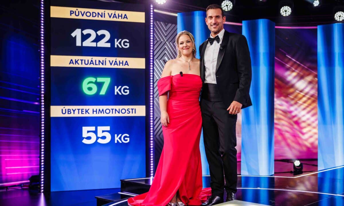 Šárka zhubla 55 kilogramů. Foto: TV Nova
