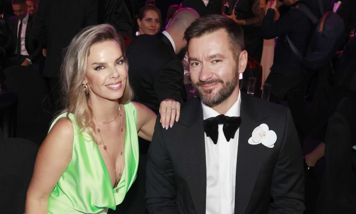 Marek Ztracený a jeho krásná žena Marcela. Foto: Nextfoto