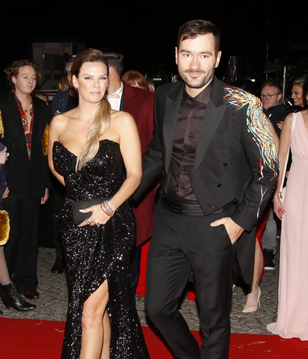 Marek Ztracený a jeho krásná žena Marcela. Foto: Nextfoto
