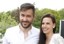 Marek Ztracený a jeho krásná žena Marcela. Foto: Nextfoto