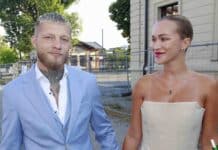 Influencerka a podnikatelka Nela Slováková a její partner MMA zápasník Radek Roušal. Foto: Nextfoto