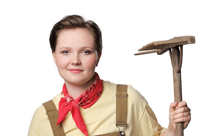 Soutěžící v show Farma Adéla, která pracuje jako baristka. Foto: TV Nova