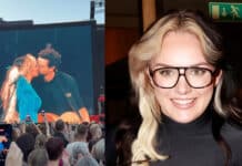 Ewa Farna a Martin Chobt se políbili na koncertu v Edenu. Foto: Ewa Farna a Nextfoto
