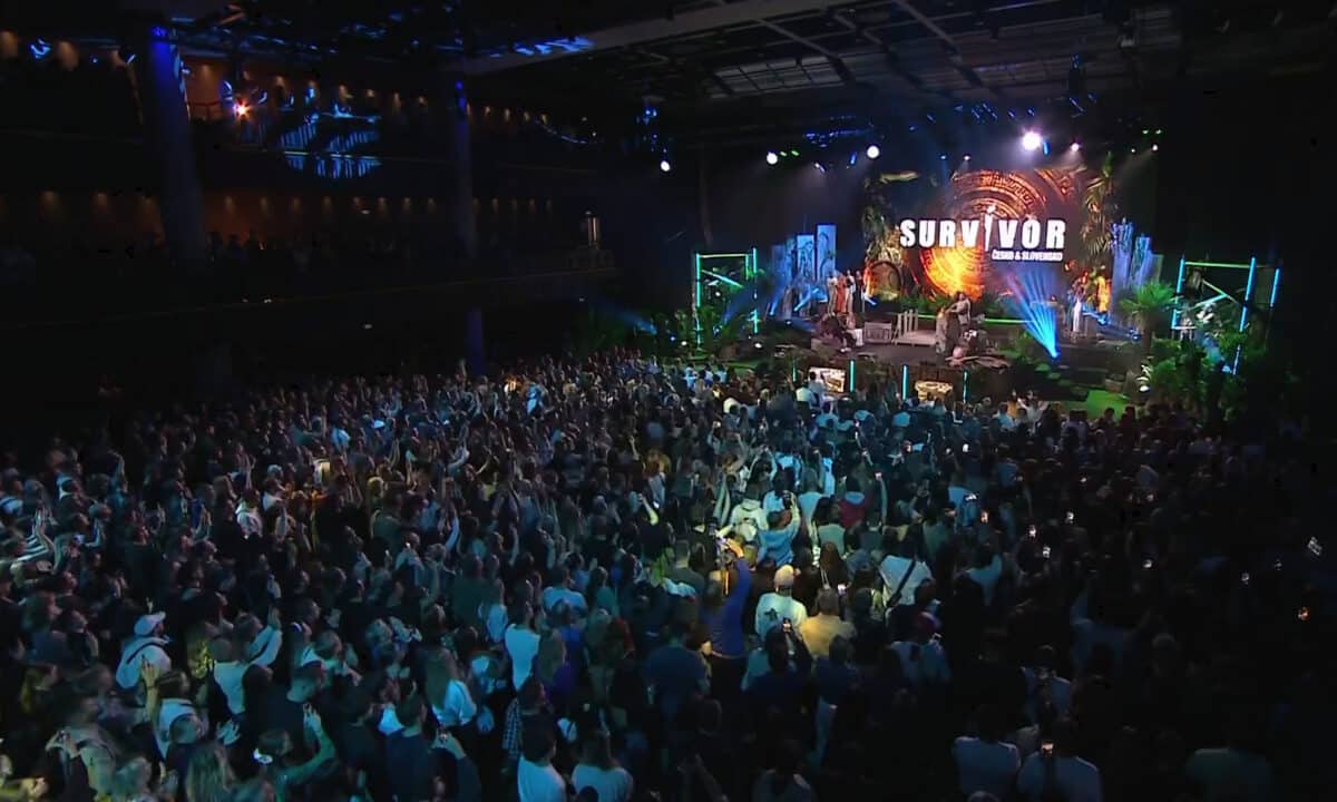 Finále Survivoru ve Foru Karlín. Foto: TV Nova / se souhlasem