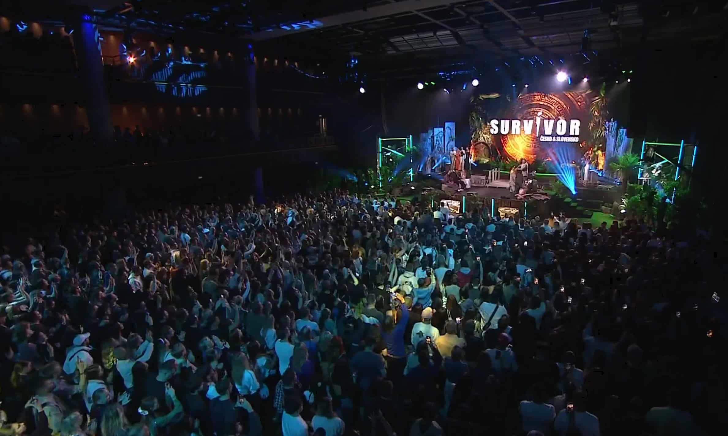 Finále Survivoru ve Foru Karlín. Foto: TV Nova / se souhlasem