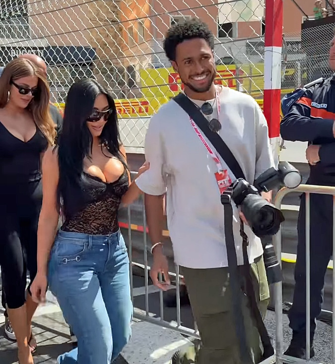 Zorka Hejdová je nadšená, že naživo potkala Kim Kardashian. Foto: Zorka Hejdová / se souhlasem