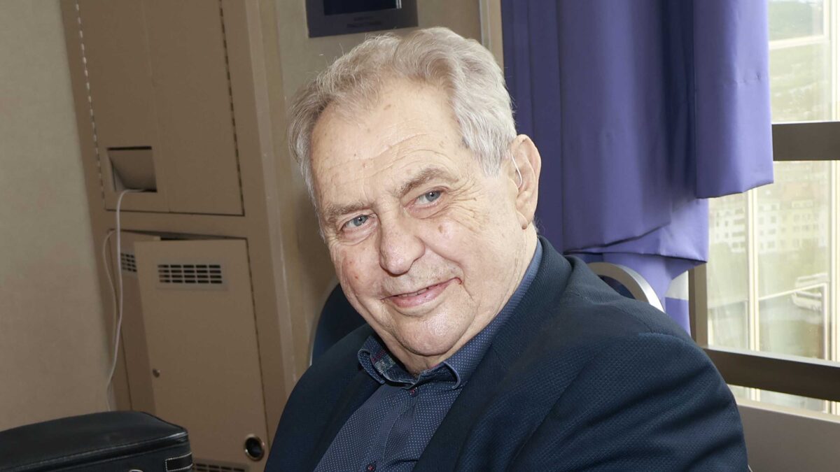 Bývalý prezident Miloš Zeman. Foto: Nextfoto