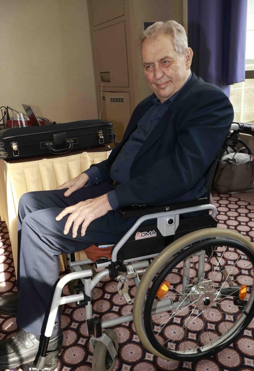 Bývalý prezident Miloš Zeman. Foto: Nextfoto
