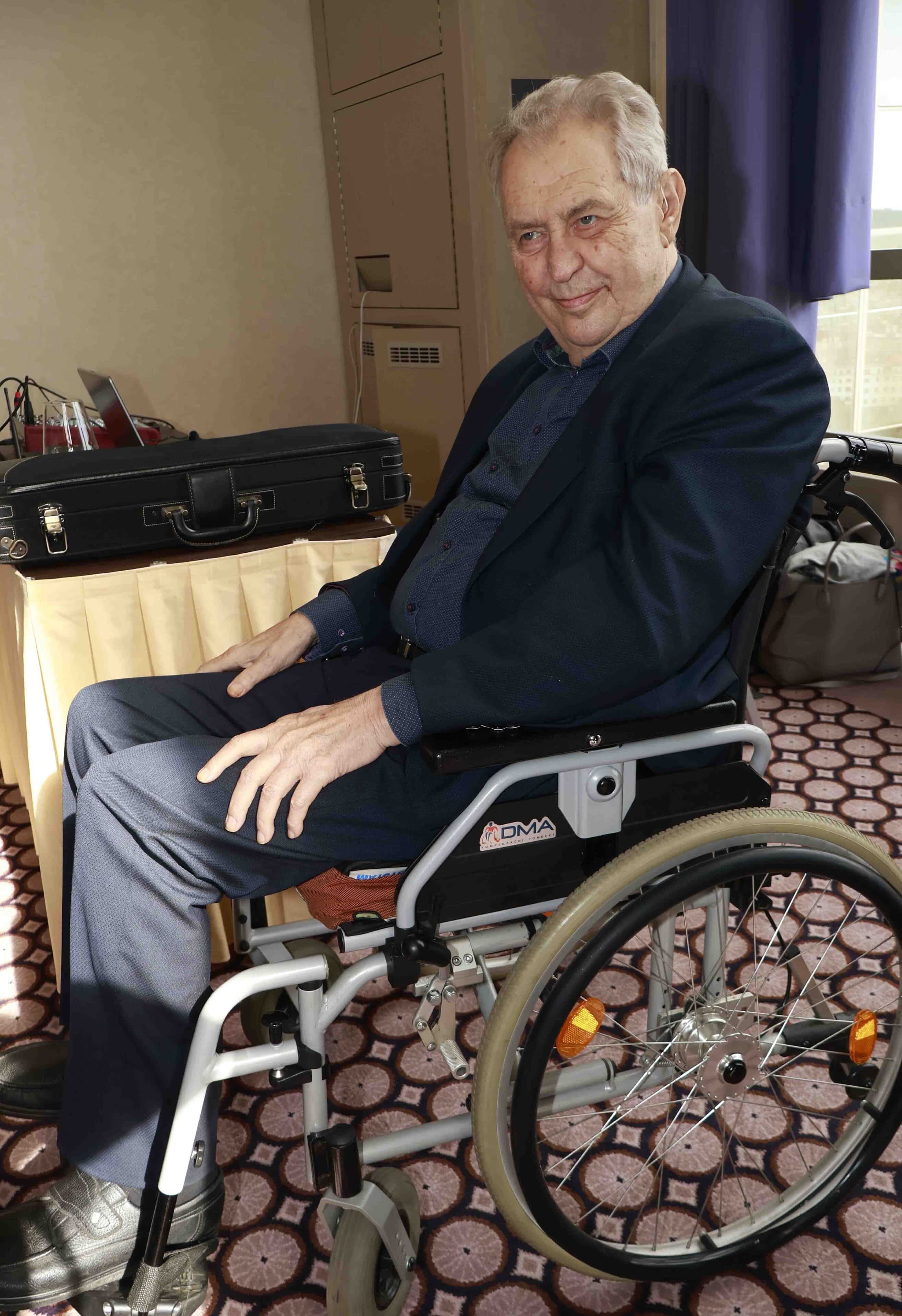 Bývalý prezident Miloš Zeman. Foto: Nextfoto