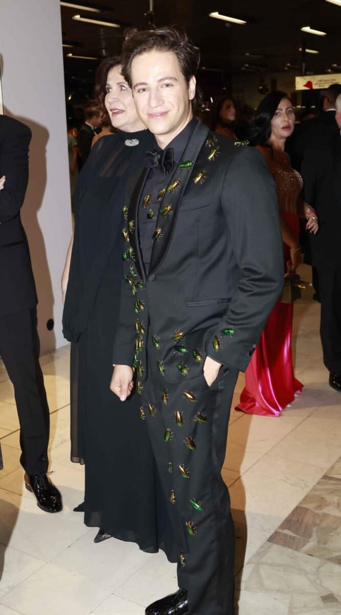 Milan Peroutka a Renáta Roubínková Baierová na karlovarském filmovém festivalu. Foto: Nextfoto