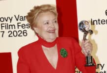 Magda Vášáryová převzala Cenu prezidenta karlovarského filmového festivalu. Foto: Nextfoto