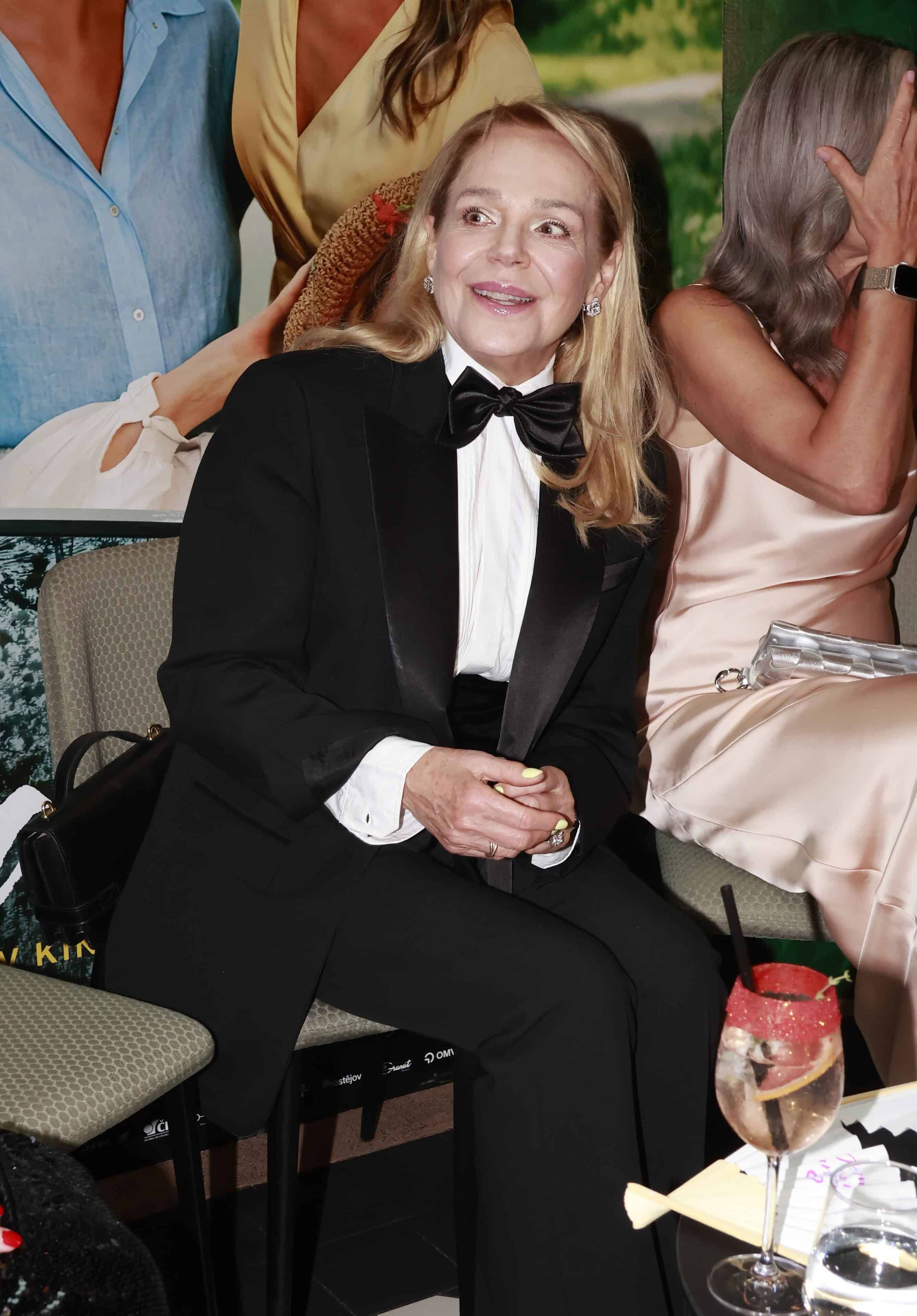 Dagmar Havlová na premiéře filmu Bardotky v Praze. Foto: Nextfoto