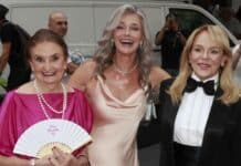 Eva Holubová, Pavlína Pořízková a Dagmar Havlová na premiéře filmu Bardotky v Praze. Foto: Nextfoto