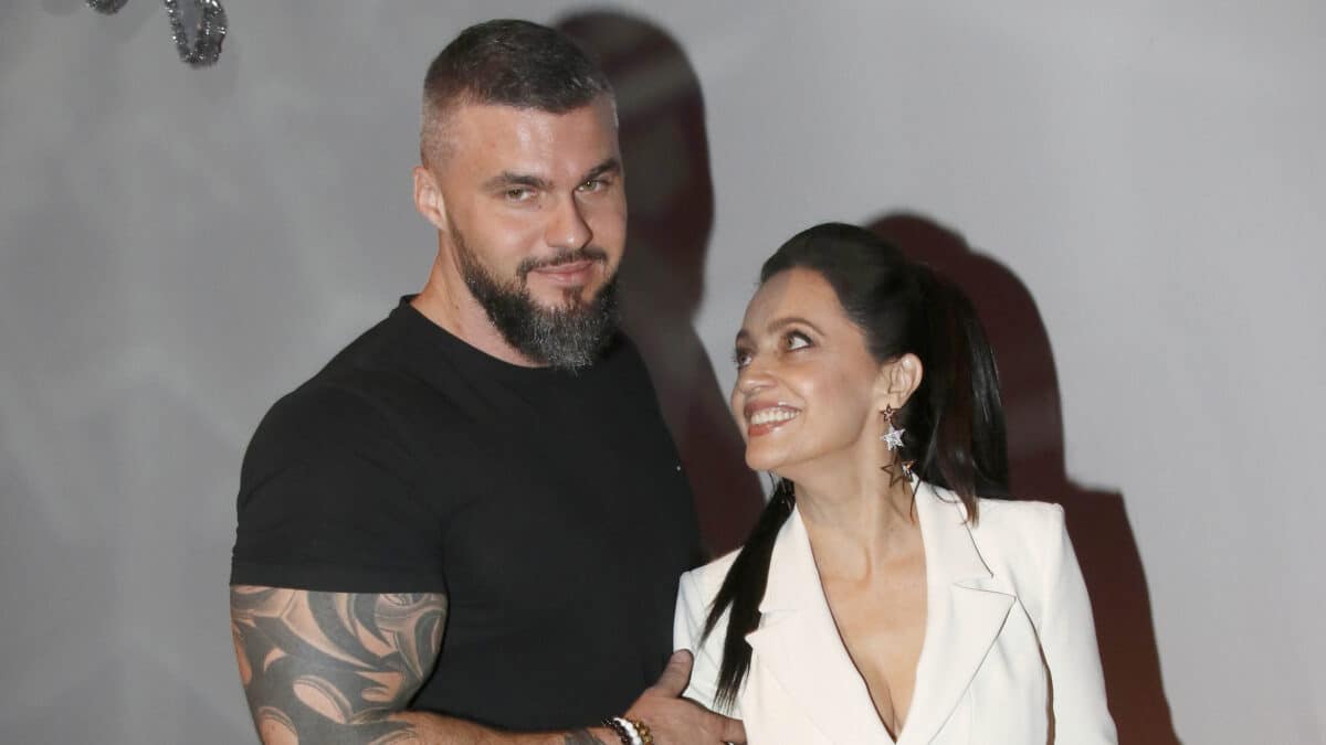 Zpěvačka Lucie Bílá a její manžel Radek Filipi. Foto: Nextfoto