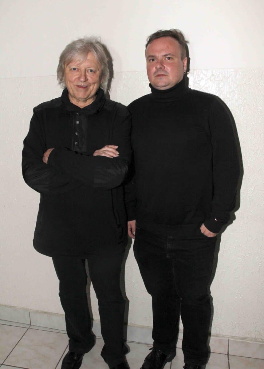 Zpěvák Václav Neckář a jeho syn Václav. Foto: Nextfoto