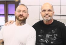 Erik Macan při natáčení se Zdeňkem Pohlreichem. U Zlatého buřtu ale ve skutečnosti nepracuje. Foto: TV Prima / se souhlasem