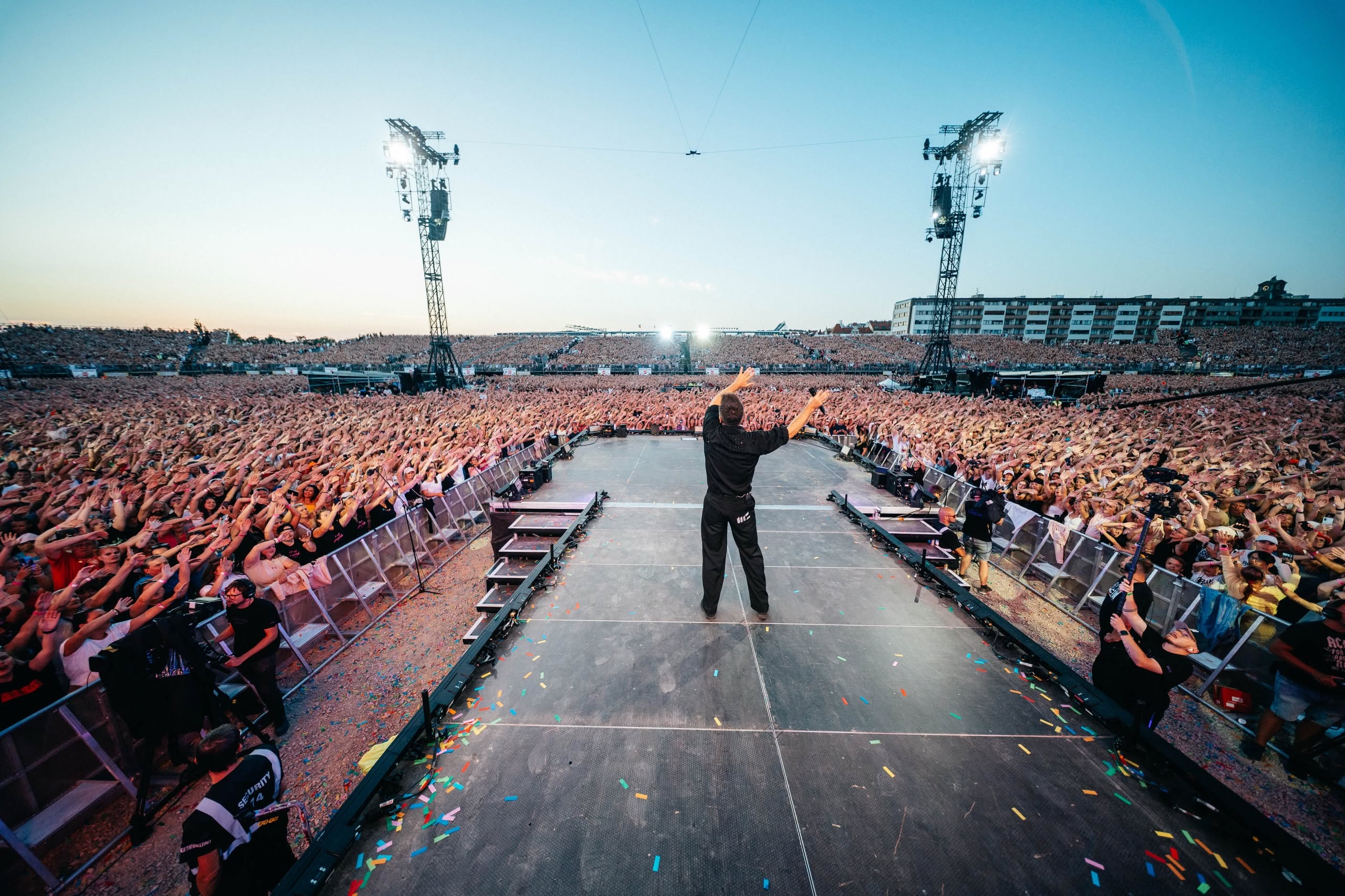 Marek Ztracený a jeho velkolepý koncert na Letenské pláni. Foto: poskytl Marek Ztracený