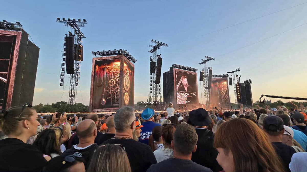 Velkolepý koncert Marka Ztraceného na Letenské pláni. Foto: Marek Novotný, ČRzprávy