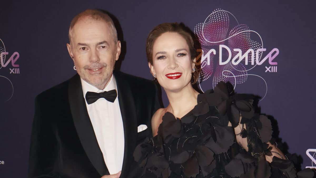 Moderátoři StarDance Marek Eben a Tereza Kostková. Foto: Nextfoto