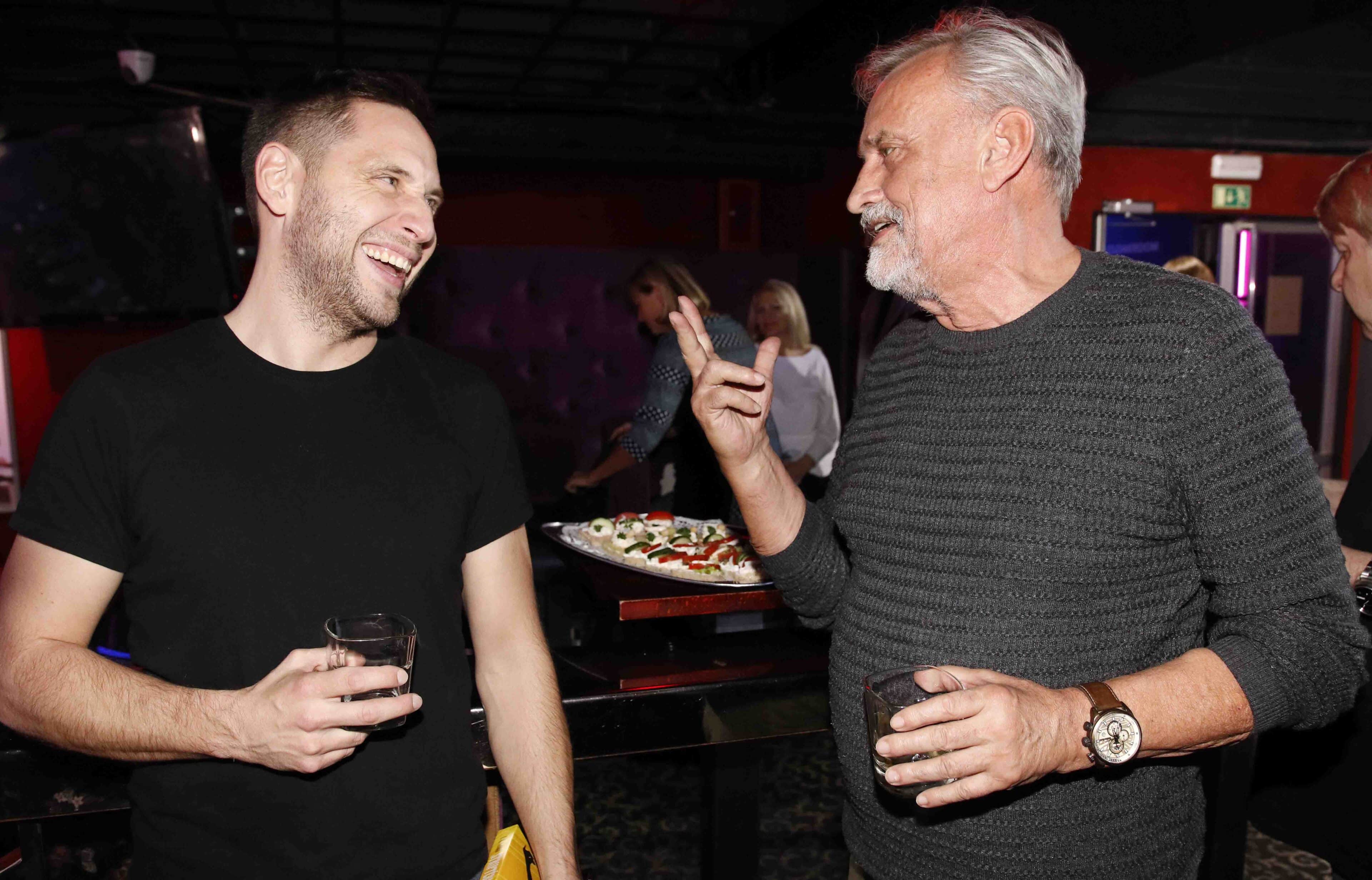 Herec Martin Písařík a hudebník Richard Tesařík. Foto: Nextfoto