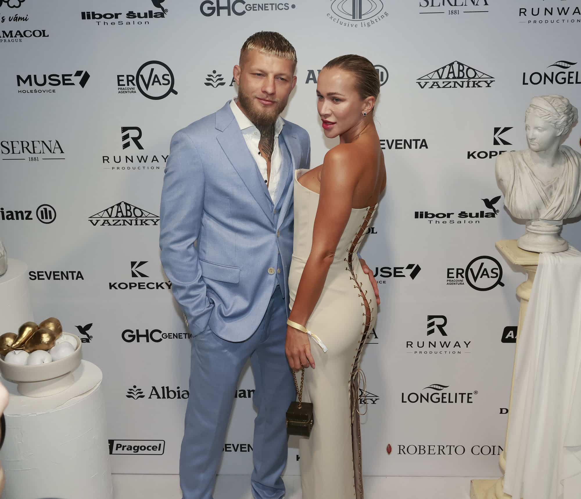 Radek Roušal a Nela Slováková. Foto: Nextfoto