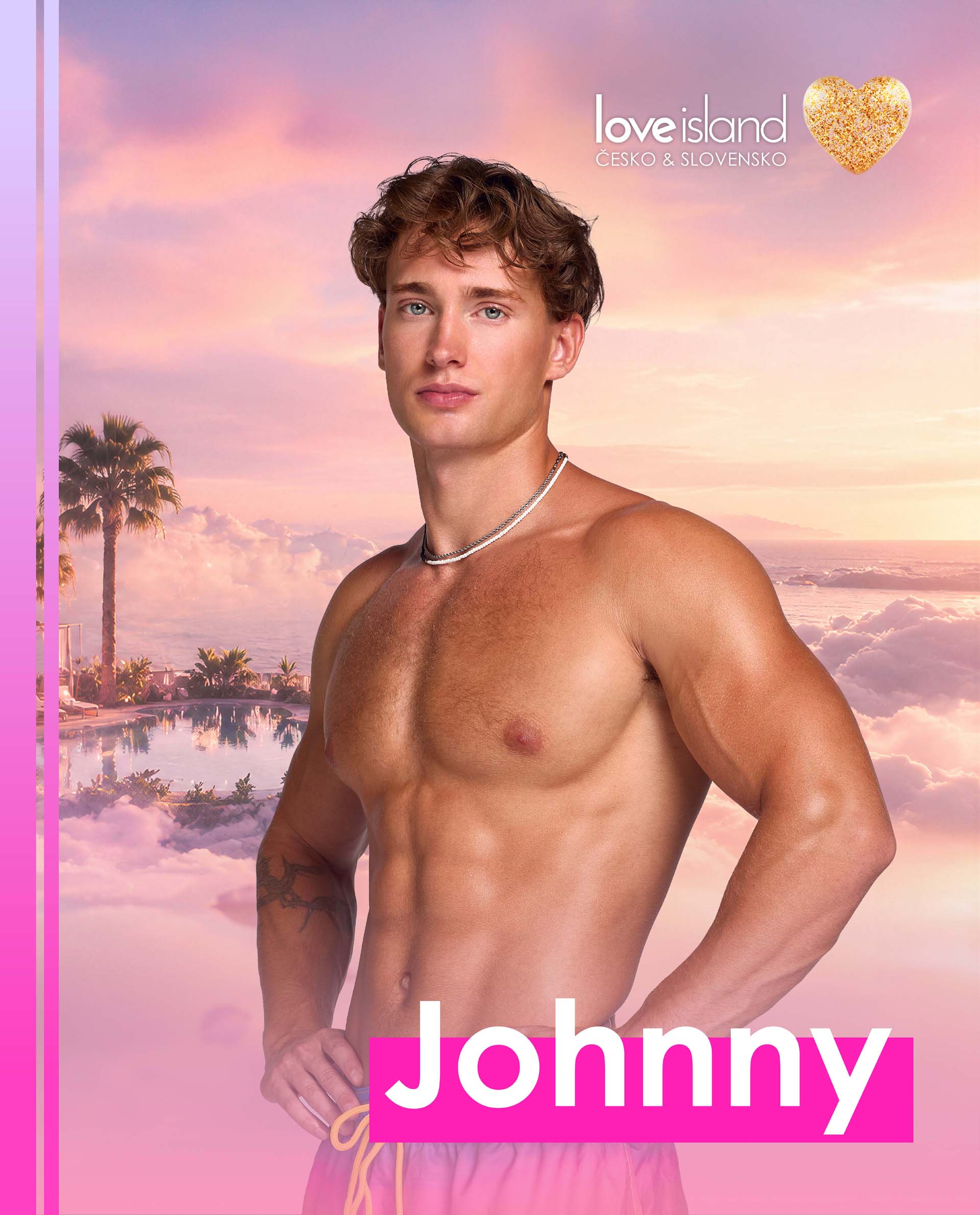 Účastník Love Islandu Johny. Foto: TV Nova / se souhlasem